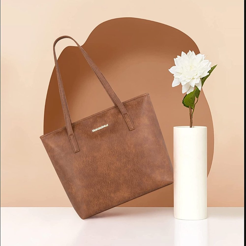 Montana West Tote Bags Vegan Leather Purses and Handbags for Women Top H… - Picture 9 of 14